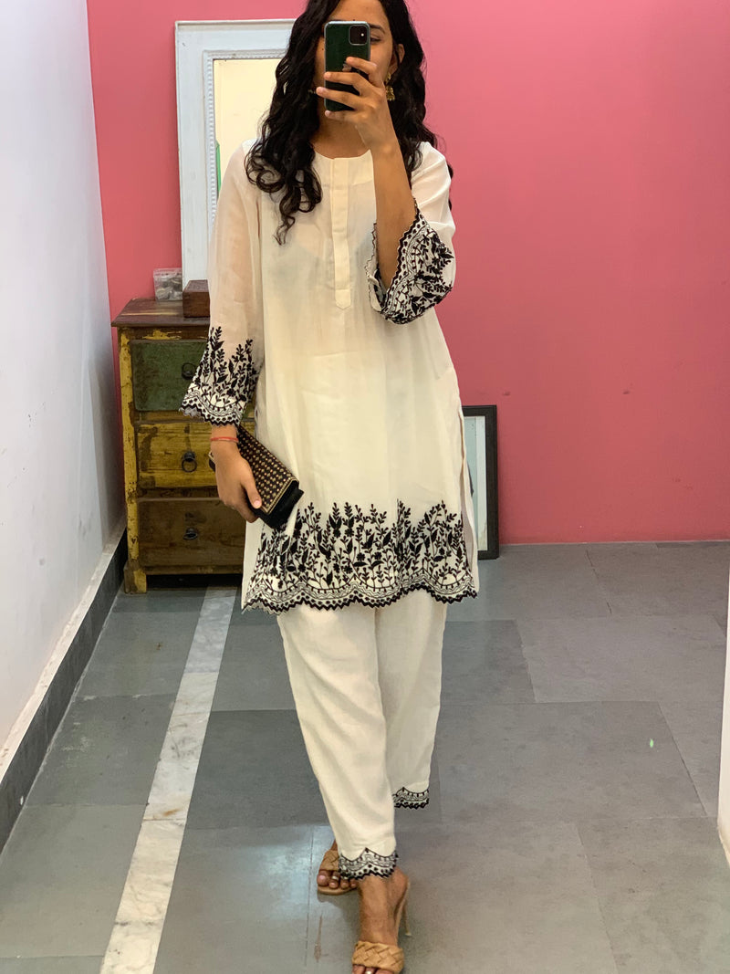 W kurta black new arrivals