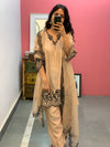 Short Beige Kurta set of 2