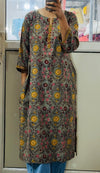 Green Hand block printed Kurta set of 2