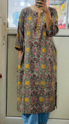 Green Hand block printed Kurta set of 2