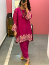 Short Pink Kurta set of 2