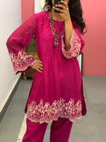 Short Pink Kurta set of 2