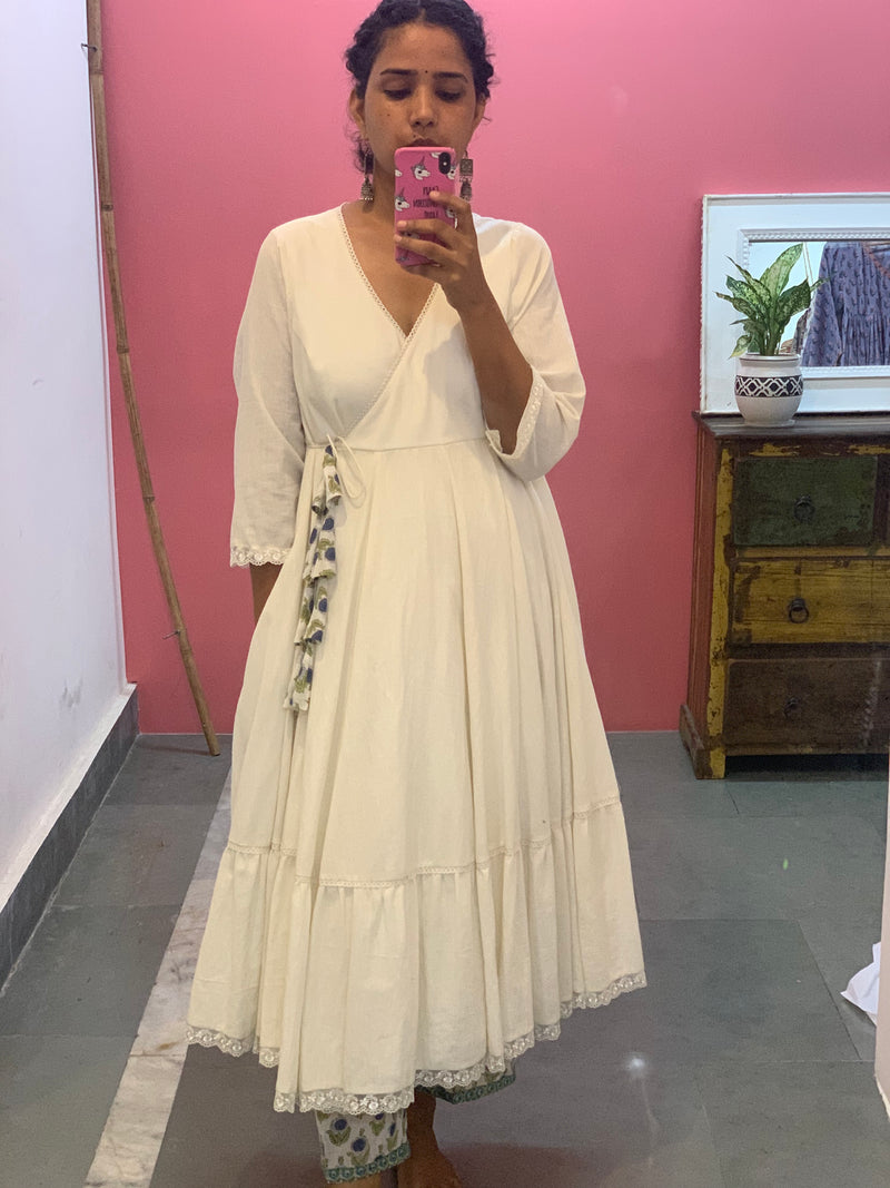 White Linen angrakha