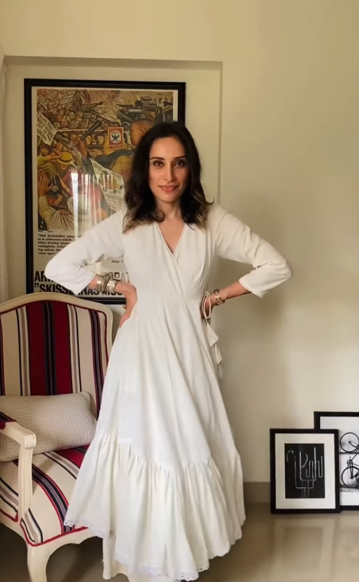 White Linen angrakha