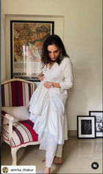 White Linen angrakha